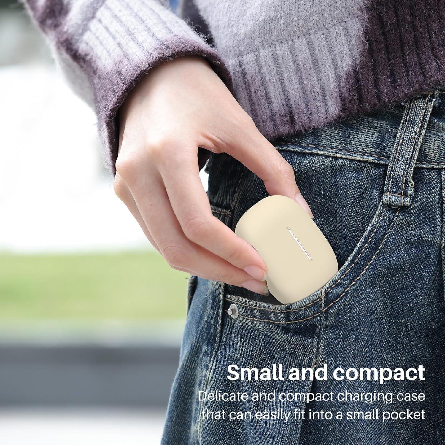 imageTOZO A1 Wireless Earbuds Bluetooth 53 Light Weight in Ear IPX5 Waterproof Headphones 2 Mic for AI Calls Immersive Premium Sound Bass Headset with Charging Case 32 Presets EQ Customization via AppLight Khaki