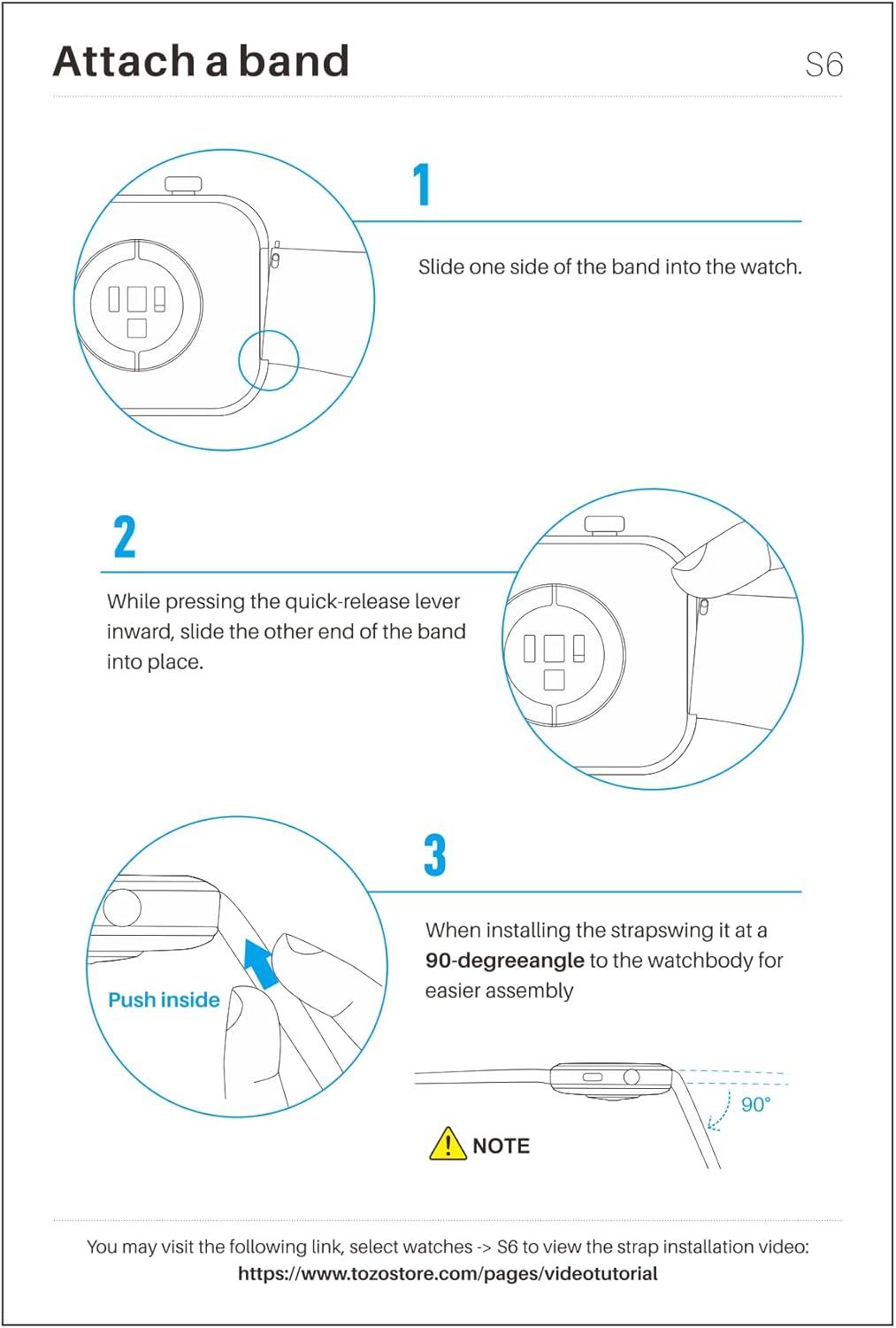imageTOZO AMOLED S6 Smart Watch 185quot UltraClear Screen Dynamic Faces Bluetooth Call 100 Sports Modes Fitness Activity Tracker with Sleep Monitor IP68 Waterproof Black