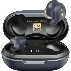 TOZO Golden X1 Wireless Earbuds Balanced Armature Driver and Hybrid Dynamic Driver, Bluetooth Headphones OrigX Pro, LDAC & Hi-Res Audio Wireless, Environment & Active Noise Cancellation Headset(Galaxy Blue/Black)