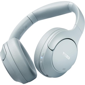 TOZO Hybrid Active Noise Cancelling Headphones, Wireless Over Ear Bluetooth Headset, 60H Playtime, Hi-Res Audio Custom EQ via App Deep Bass Comfort Fit Ear Cups, for Home Office Travel Blue(Blue)