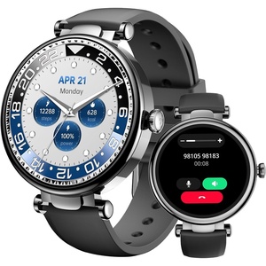TOZO S8 AMOLED Smart Watch for Women Men, Fitness Tracker with Bluetooth Calling & Notifications, 3ATM Waterproof, Sleep & Stress Tracking, 100+ Sports Modes, 200+ Watch Faces, for Android iOS(Matte Black)